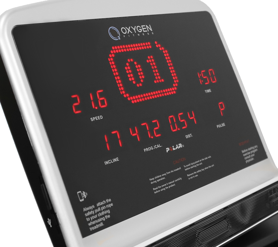 Беговая дорожка Oxygen Fitness New CLASSIC PLATINUM AC LED