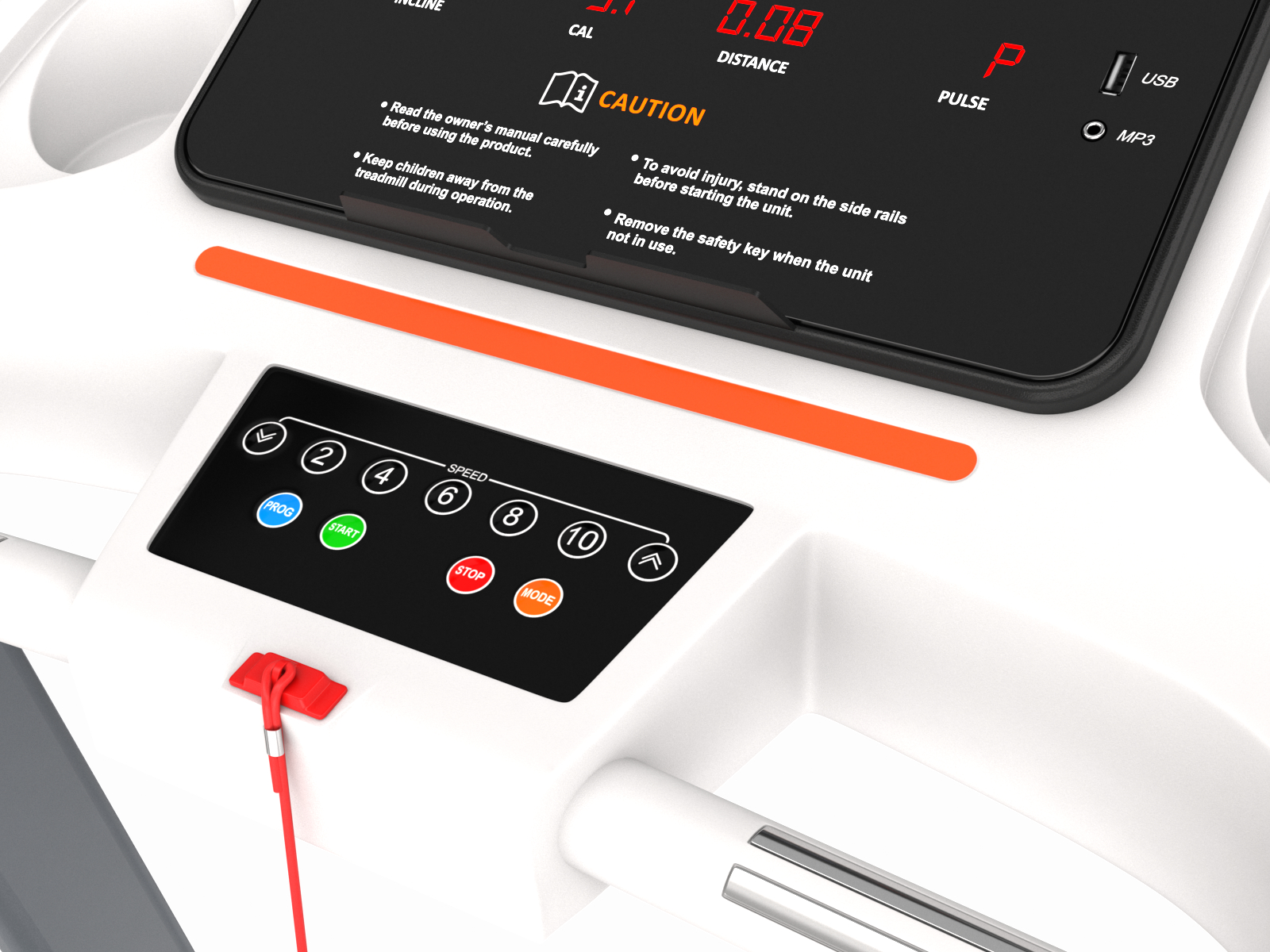 Беговая дорожка Unix Fit ST-630R White