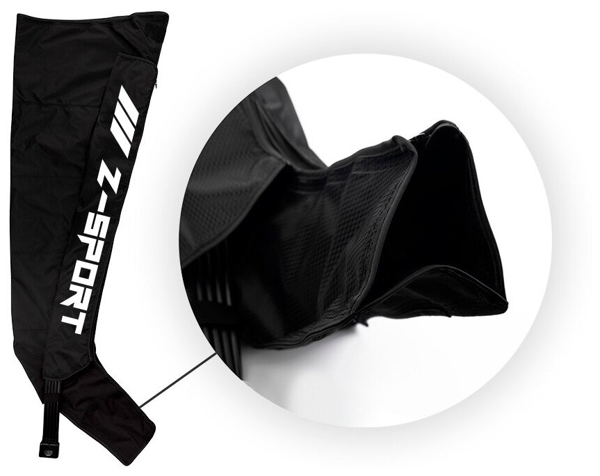 Лимфодренажный аппарат WelbuTech Seven Liner ZAM-Luxury Z-Sport ПОЛНЫЙ, XL (аппарат + ноги + рука + пояс)