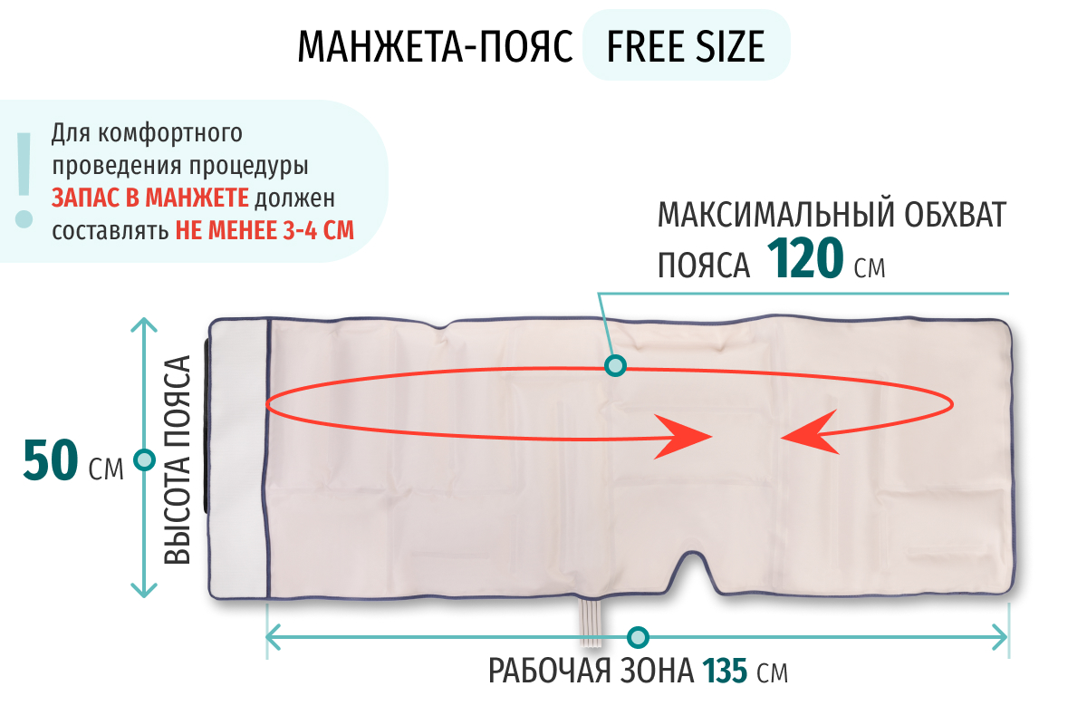 Лимфодренажный аппарат Gapo Alance GSM033 Комплект "Люкс" (Размер XXL) Слоновая кость