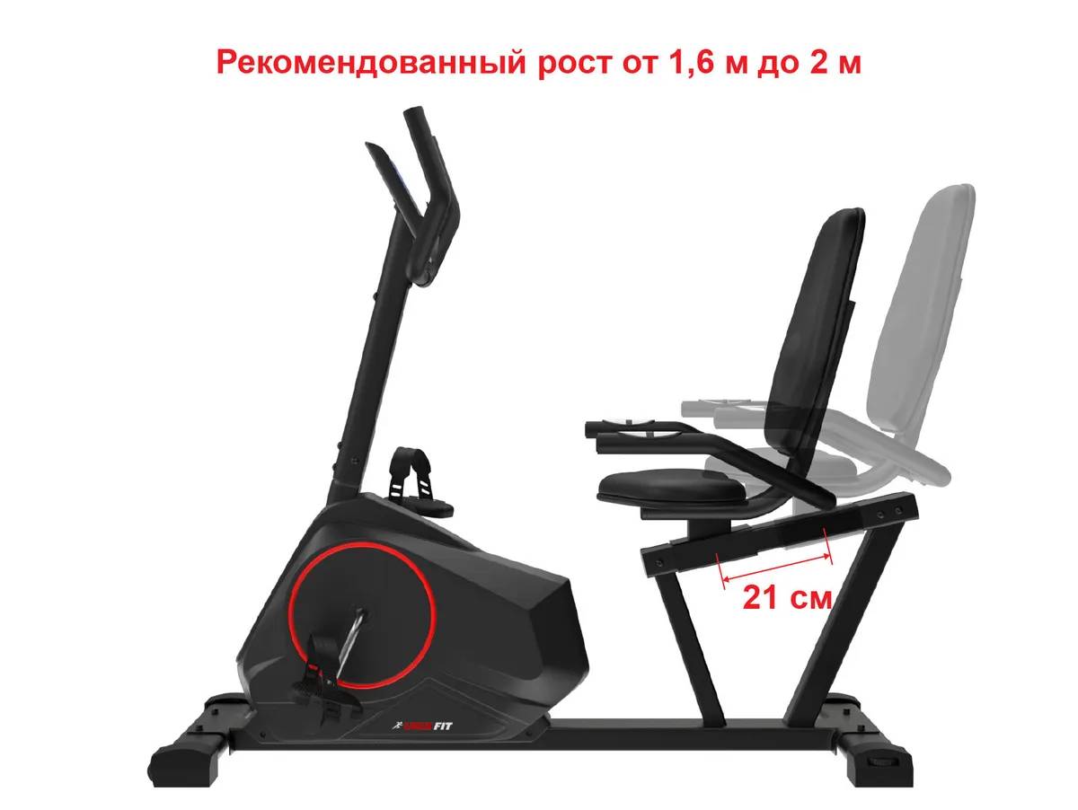 Электромагнитный велотренажер Unix Fit BR-390Е
