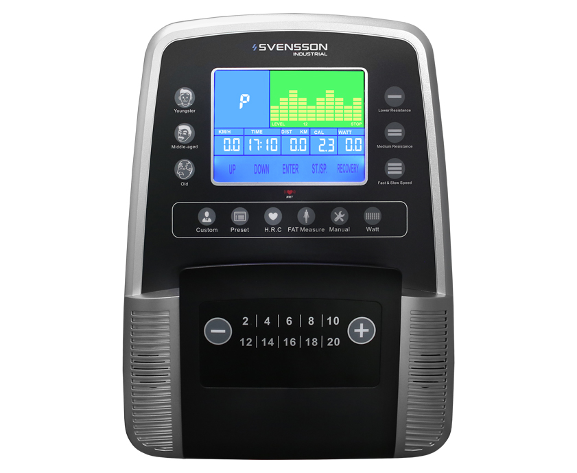 Эллиптический тренажер Svensson Industrial Base E55