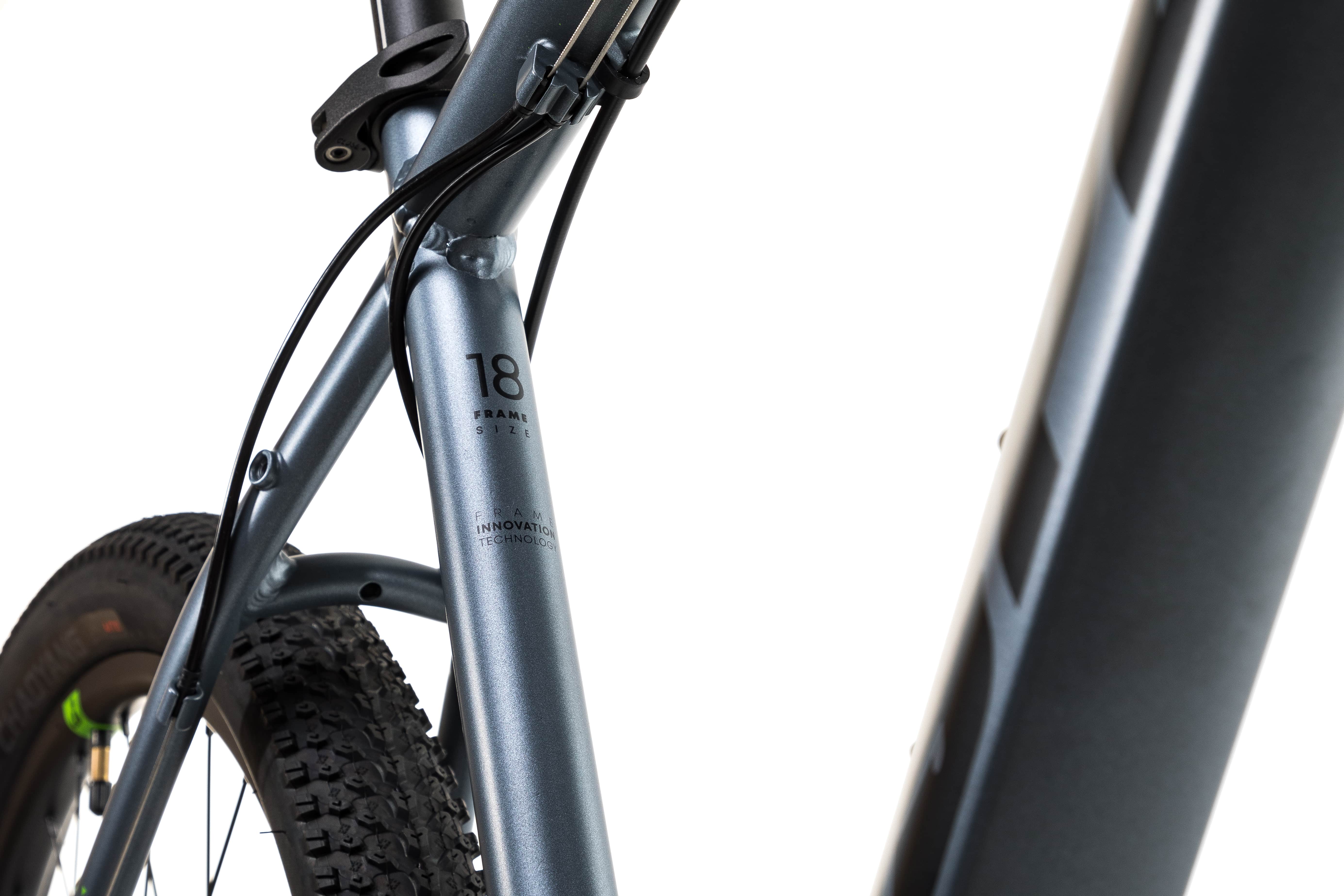 Велосипед Aspect IDEAL 26 14.5" Серо-зеленый (2022)