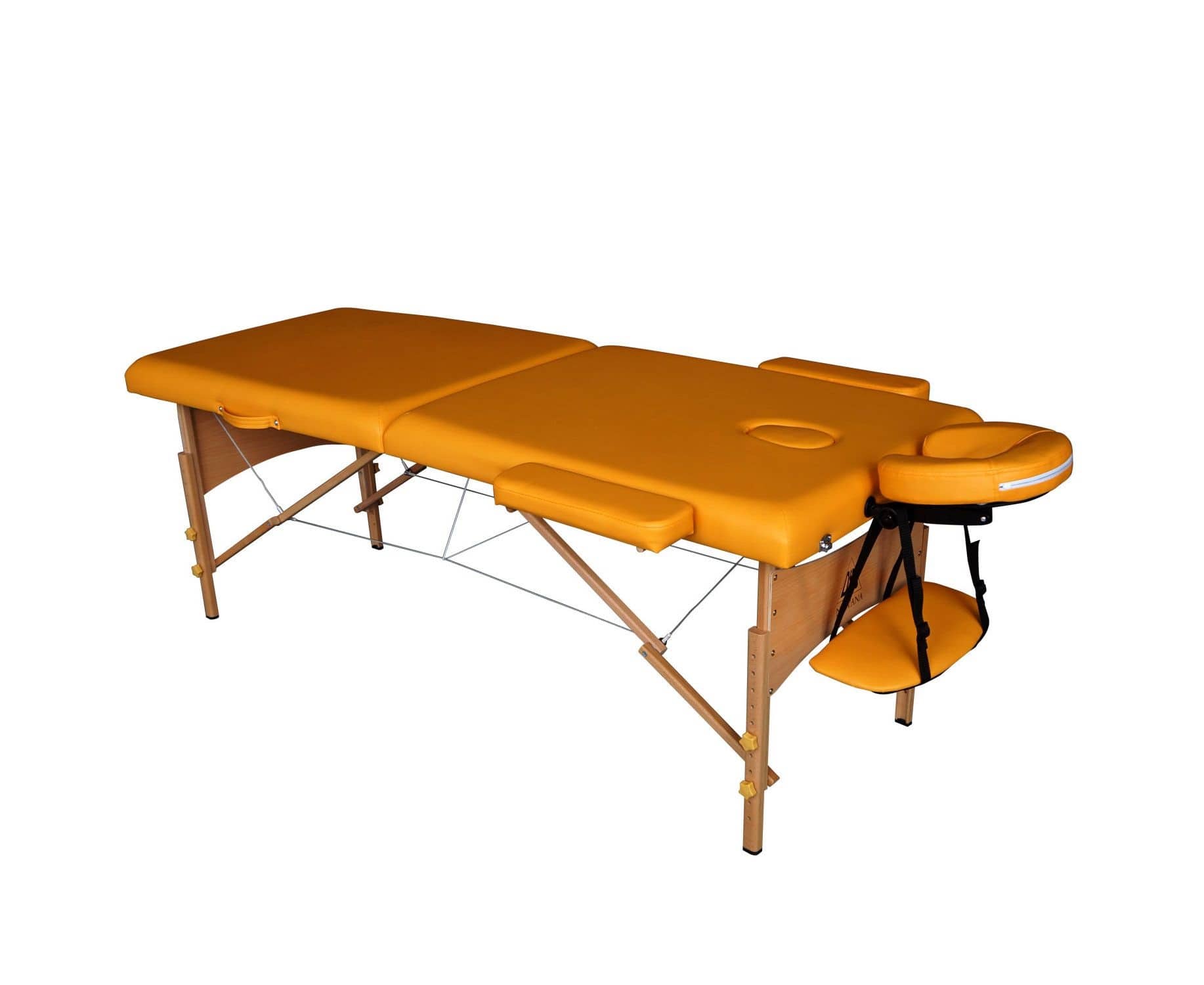 Складной массажный стол DFC NIRVANA, Relax, горчичный