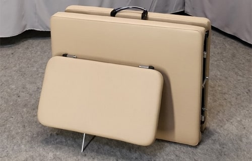 Складной массажный стол Fysiotech Compact Osteopat Medium 62 см, топлёное молоко, без отверстия