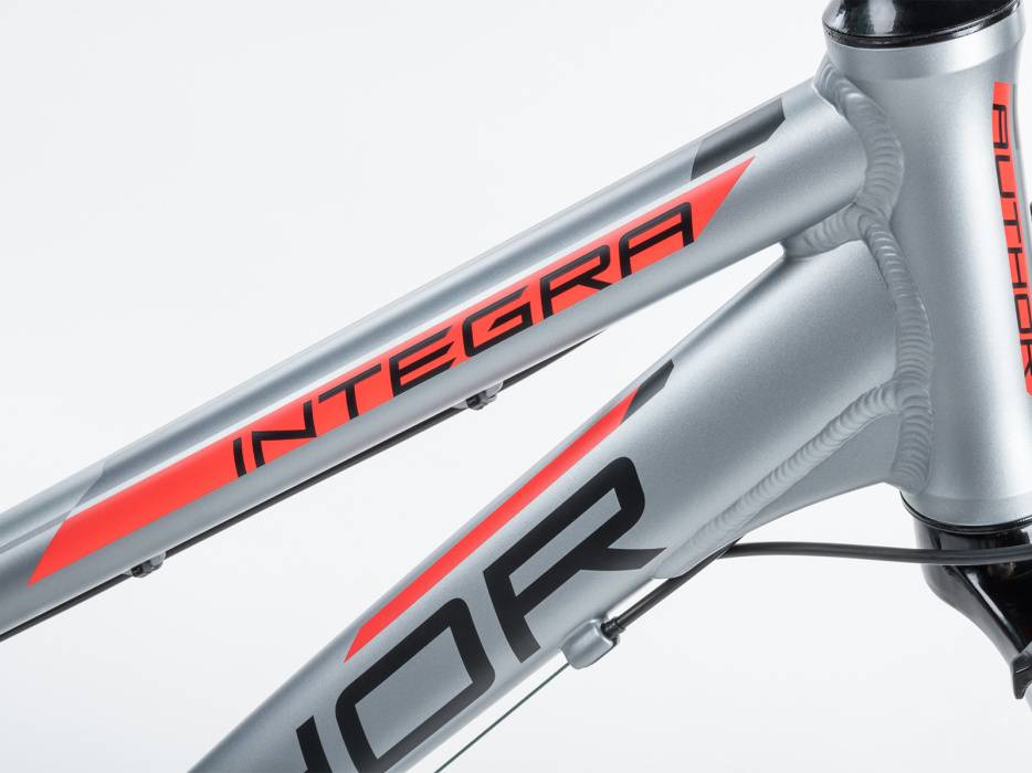 Велосипед Author Integra 17" (22) серебро/бирюза