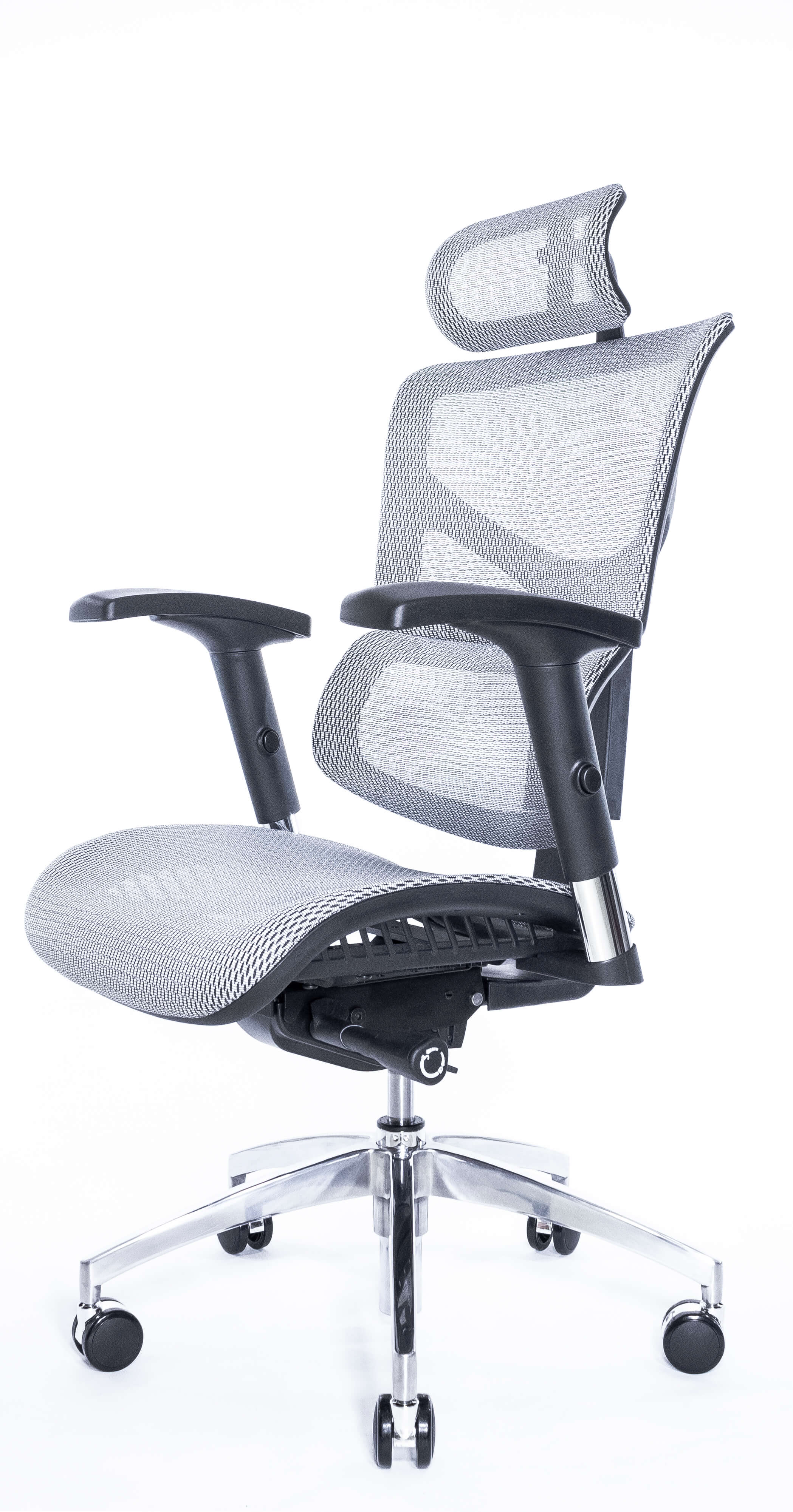 Эргономичное кресло Expert Sail ART SAS-MF01 T-06 White (сетка белая)