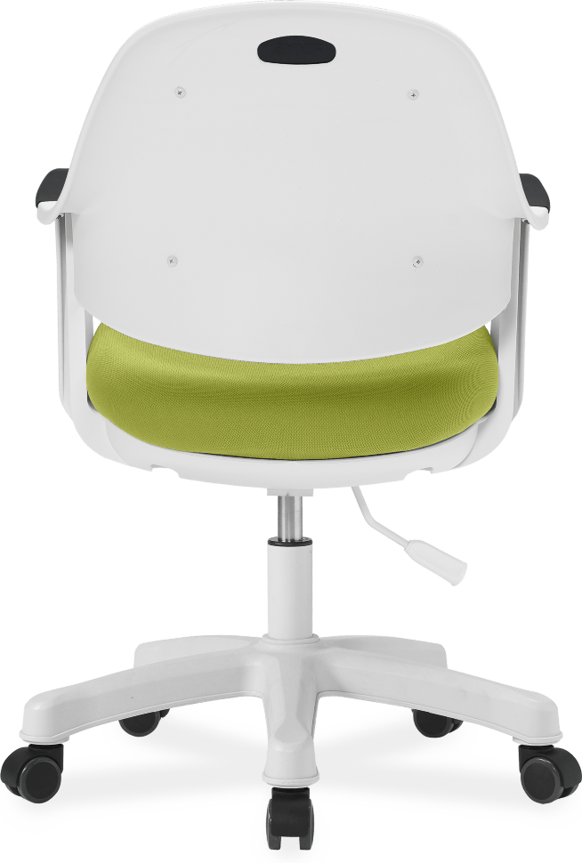 Детское эргономичное кресло Falto ROBO (слайдер сиденья, подножка, ткань, зелёный)