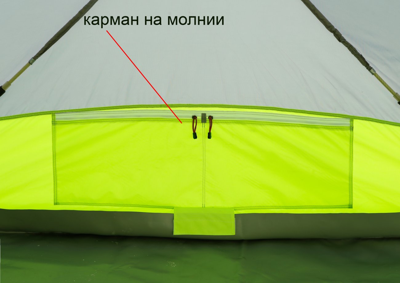 Палатка Лотос КубоЗонт 6 Классик + доп. аксессуары