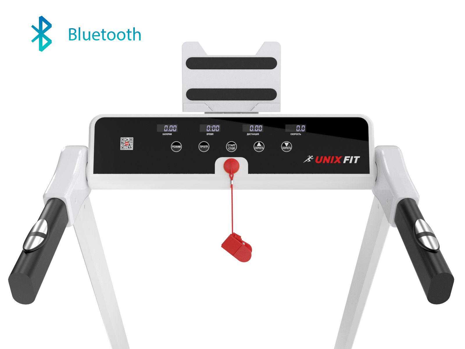 Беговая дорожка Unix Fit Hi-tech F1 Arctic Ice