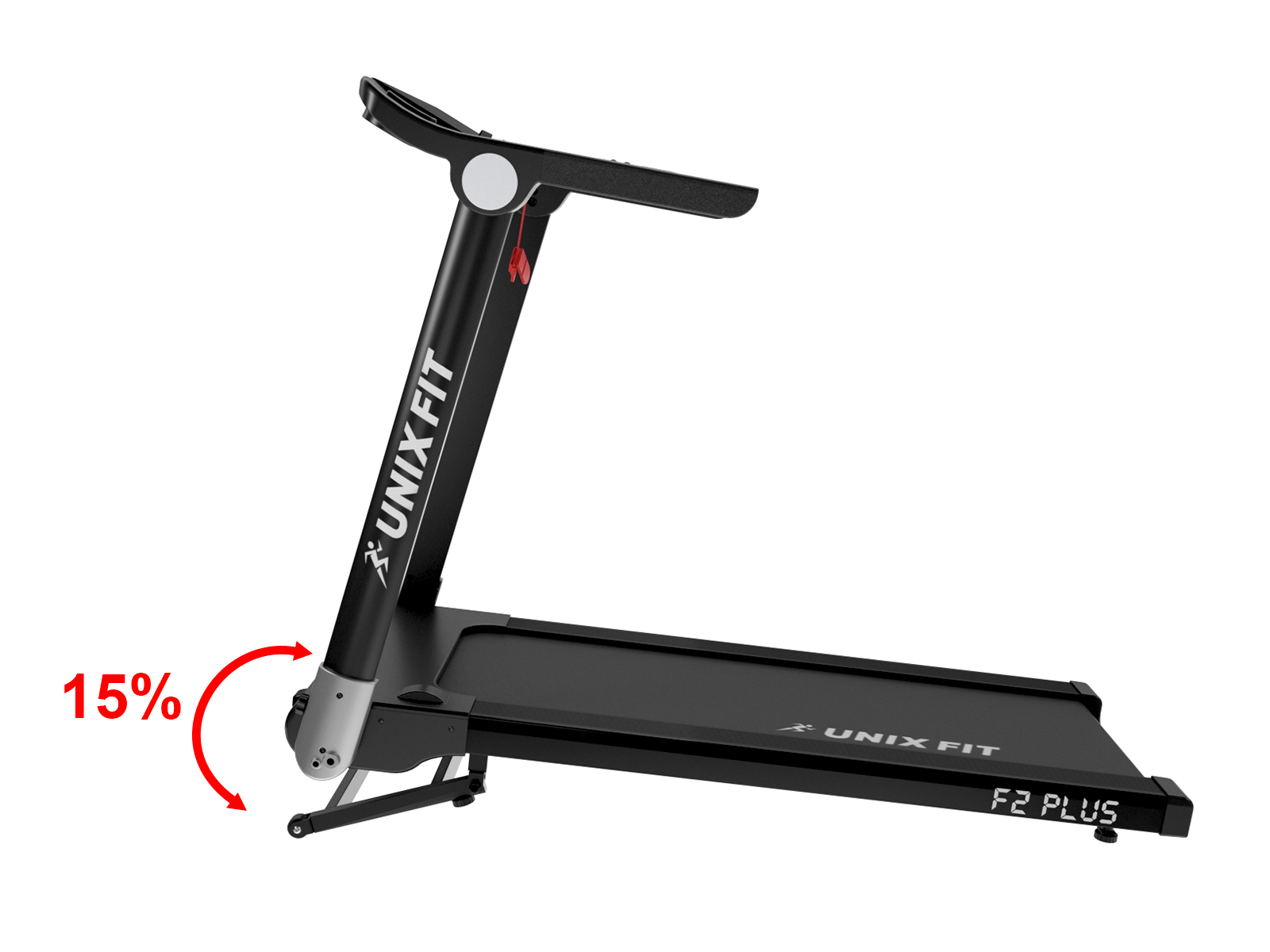 Беговая дорожка Unix Fit Hi-tech F2 PLUS Dark Storm