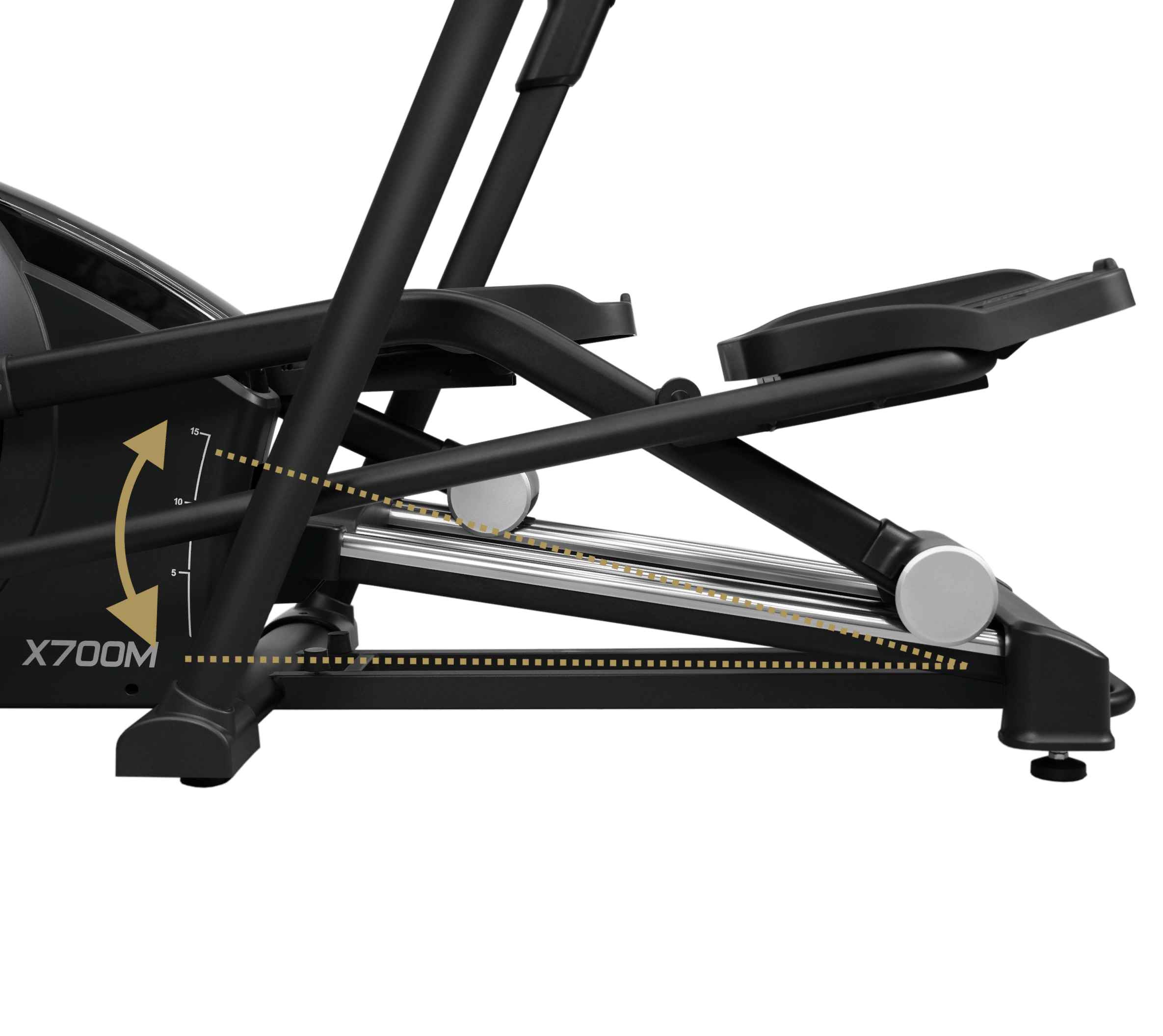 Эллиптический тренажер Bronze Gym X700M