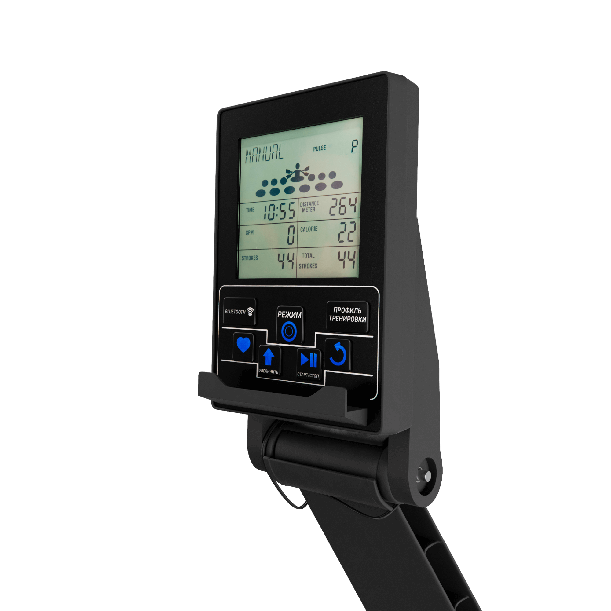 Гребной тренажер Unix Fit Air Rower-X Black