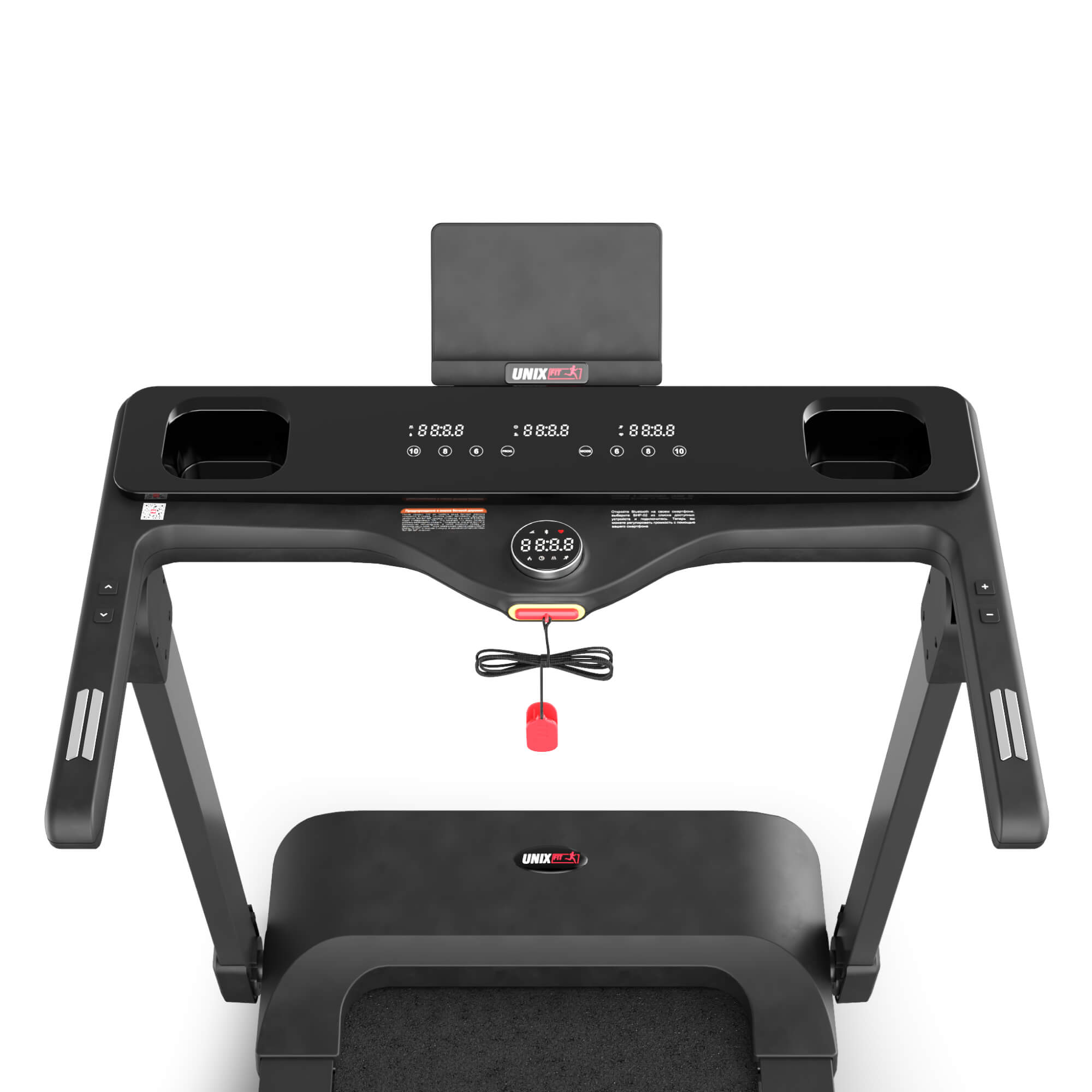 Беговая дорожка Unix Fit Hi-tech F3 PLUS Space Grey
