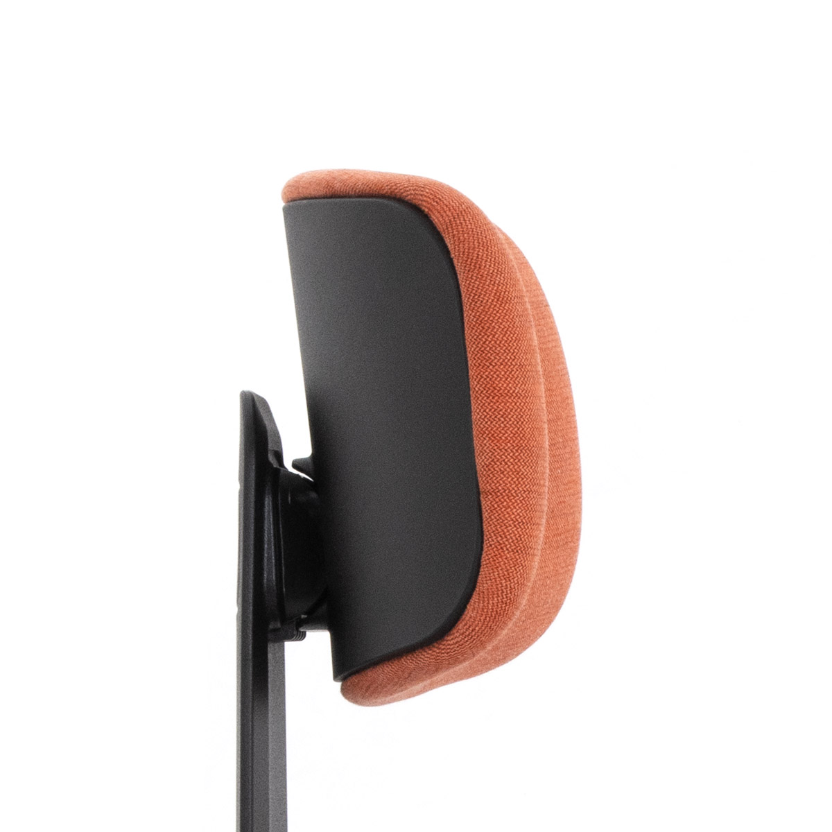 Эргономичное кресло Falto Rookie Plus (поворот спинки, ткань, каркас чёрный, оранжевый)
