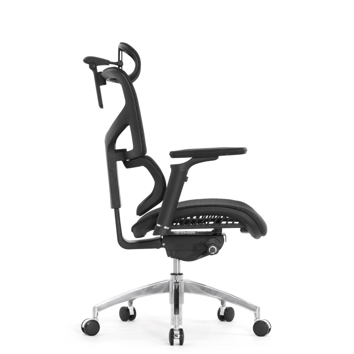 Эргономичное кресло Falto Sail Art 2 (подлокотники 6D (360), сетка, чёрный)