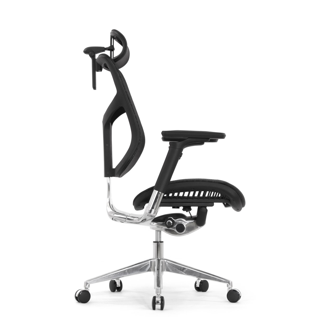 Эргономичное кресло Falto Star 2 (подлокотники 6D (360), сетка, чёрный)