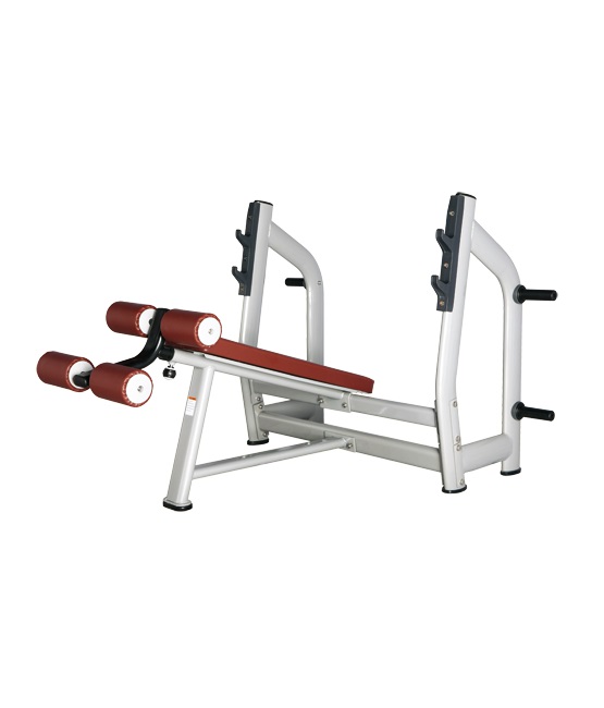 Скамья для жима Bronze Gym H-024 с отрицательным наклоном