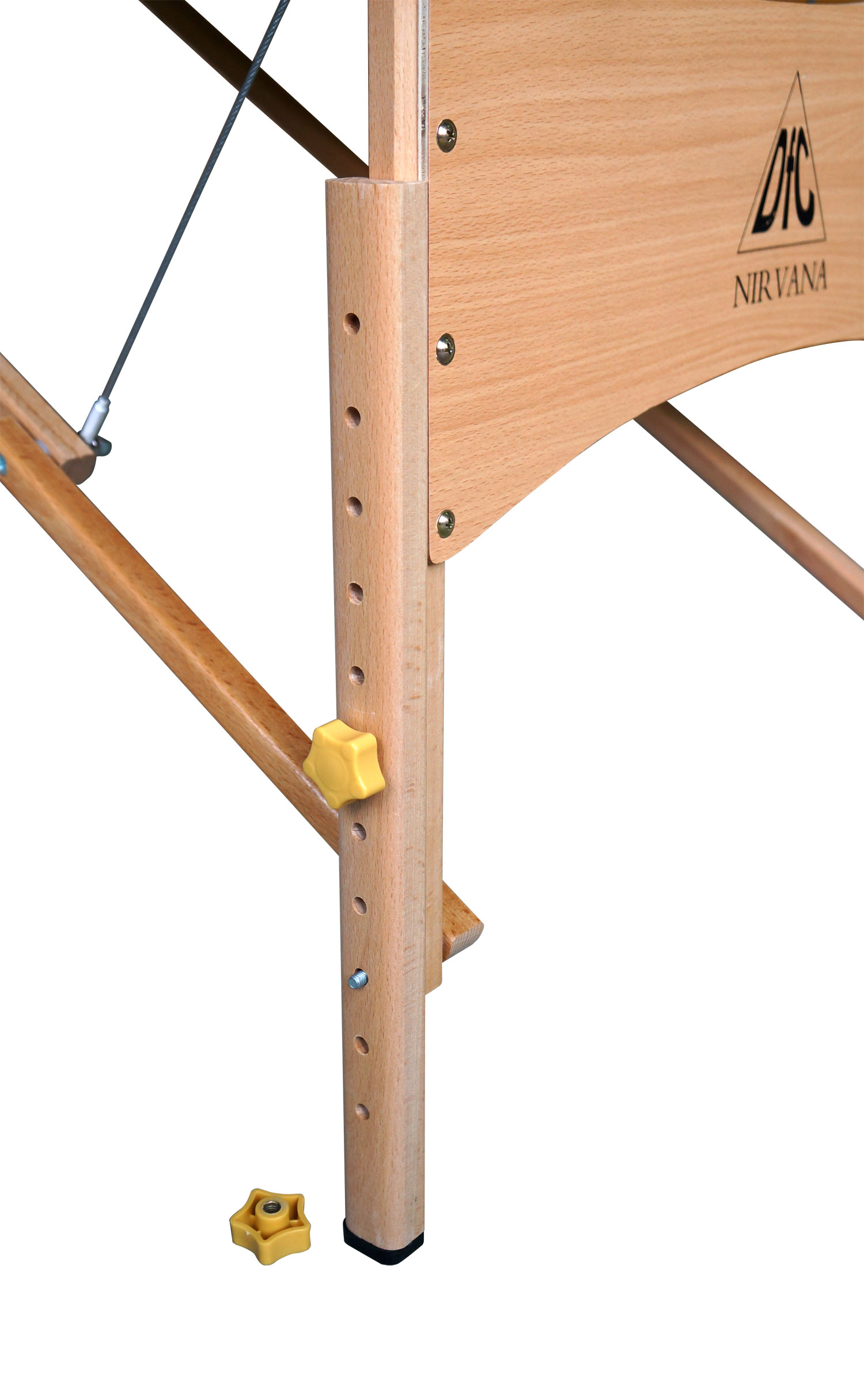 Складной массажный стол DFC NIRVANA Relax Pro Black