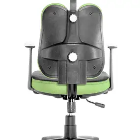 Детское эргономичное кресло Falto Duo Gini (ткань, зелёный)