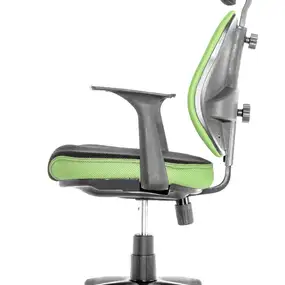 Детское эргономичное кресло Falto Duo Gini (ткань, зелёный)