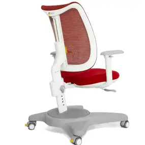 Детское эргономичное кресло Falto KIDS-OPTIMA CH11FW, красный