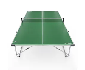 Теннисный стол DFC Tornado Home Compact для помещения, зелёный, складной