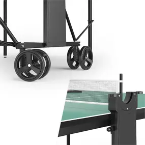 Теннисный стол UNIX line Compact indoor 18 mm MDF (Green)