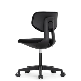 Эргономичное кресло Falto Rookie (регулируемая спинка, ткань, чёрный)